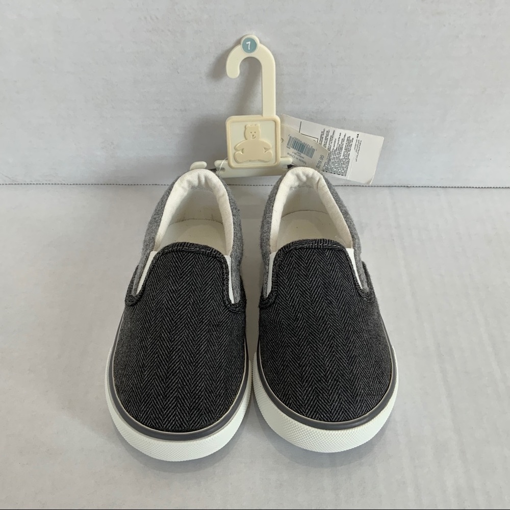 Baby Gap Toddler Slip-on Loafers Gray Size 7